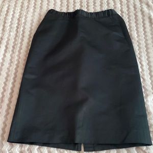 Madewell Black Pencil Skirt Size S